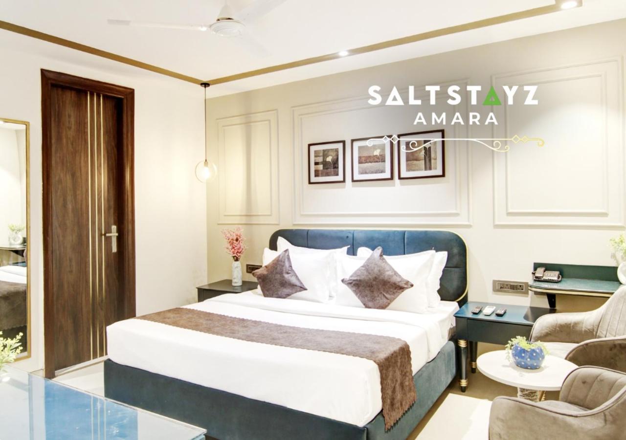 Saltstayz Premier - Galleria Market Road & Sector 27 Гургаон Екстериор снимка